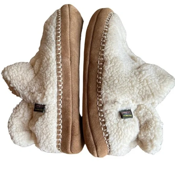 NEW L.L. Bean Sherpa Slippers Booties - Picture 8 of 8